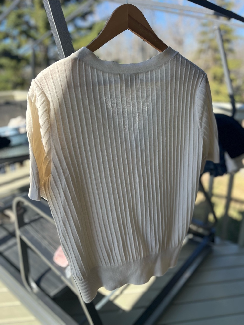 H&M Cotton Ribbed Top - Picture 4 of 5